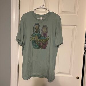 Bella Canvas watercolor nativity t shirt